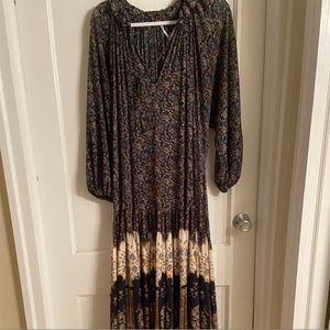Feeling groovy free people maxi dress